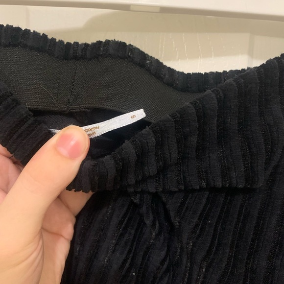 Free People Skirts | Free People Camden Corduroy Mini Skirt | Color: Black | - Picture 5 of 6